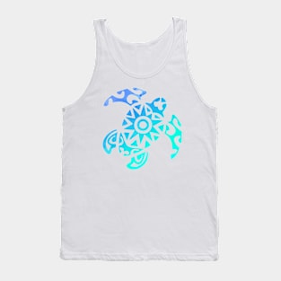 Turtle Inspired Silhouette Tank Top